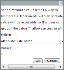 Customizing Document Library Access Settings