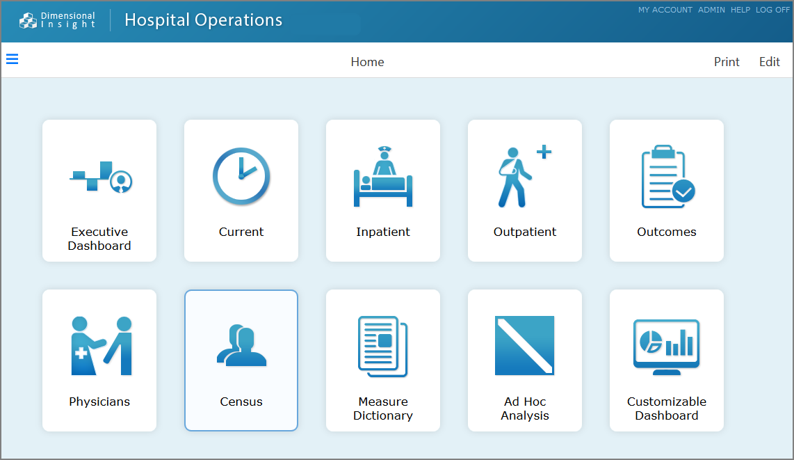 A DivePort page using the Simplified Interface.