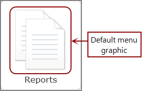 Default menu graphic