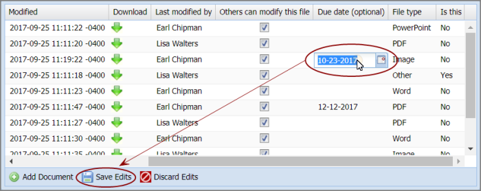 Managing Files in a Document Library