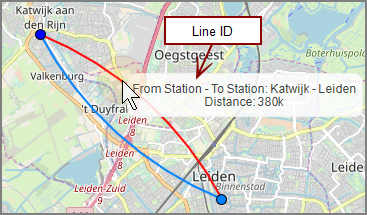 Example of a tooltip showing the Line ID.
