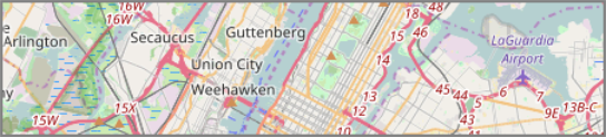 Example of an Open Street Map.
