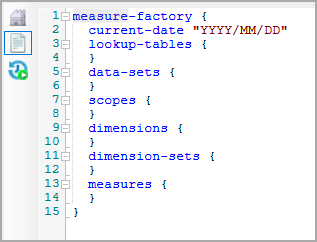 Creating a Measure Factory Configuration File