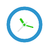 Clock icon.