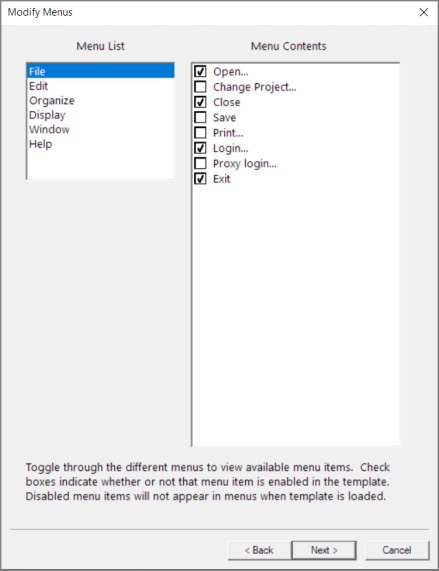 Creating an Application Template