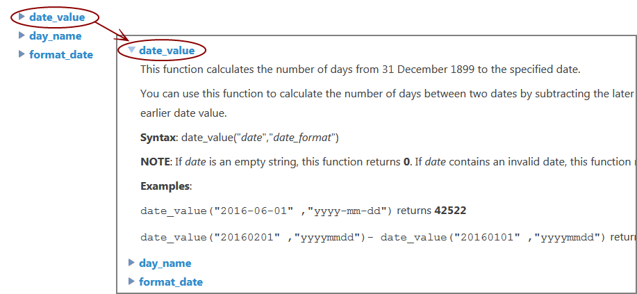 Revealing hidden text.