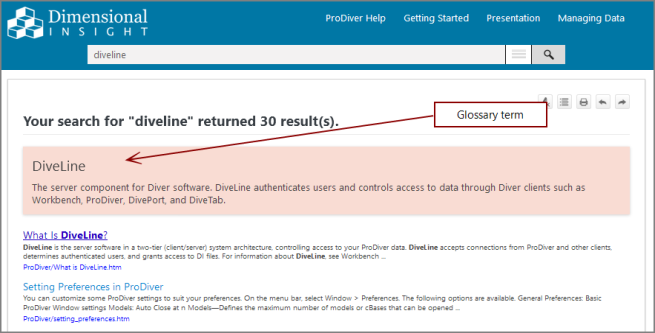 Sample Glossary Term.