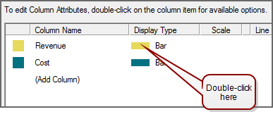 Display type options.