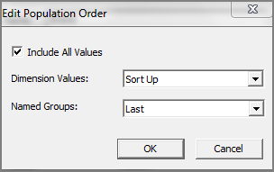 Edit Population Order dialog box.