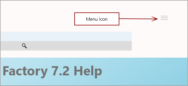 The help menu icon.