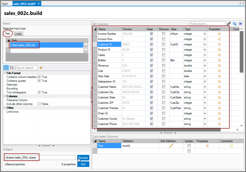 Spectre Build Editor
