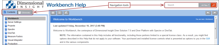 Full Screen Help System
