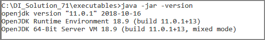 Query Java Version