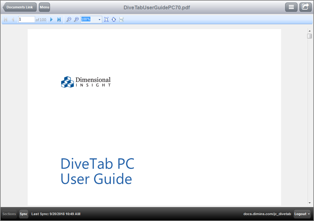 The resulting linked document.