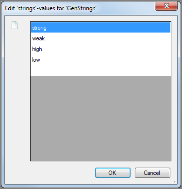 VI Datagen Edit Strings