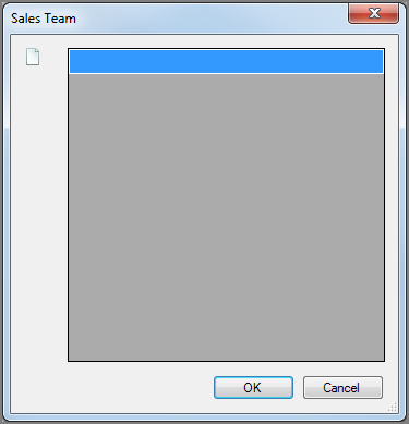 VI Model Input Object - Filter Values empty