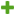 Green plus sign