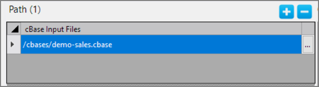 cbase-input paths