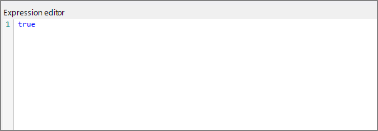 Spectre Build Filter Expression Editor