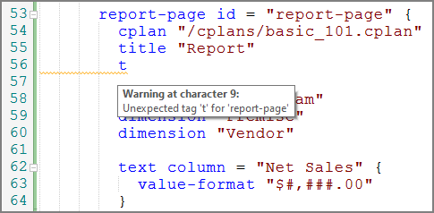 Syntax Warning Sample