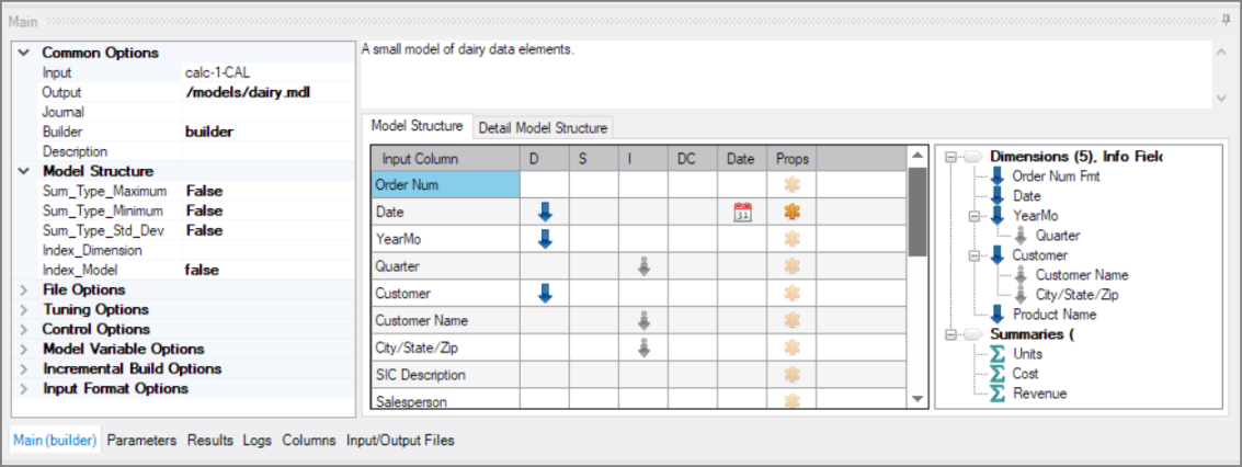 Builder Object Attributes