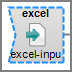Excel input GUI icon