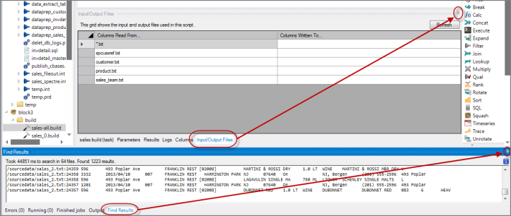 Expand and collapse status bar and panels