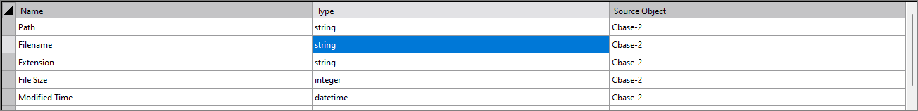 Spectre Flow Concat Process Node Column Grid