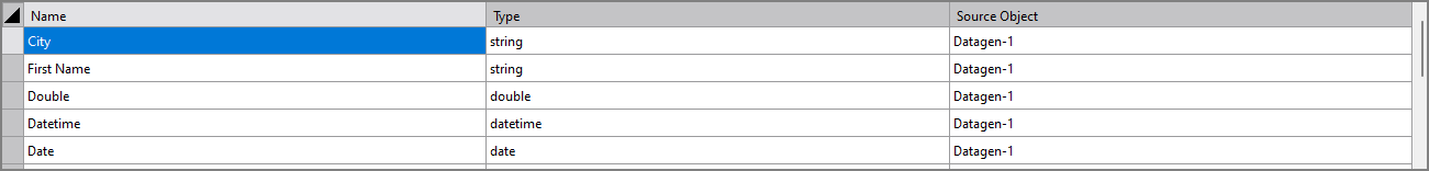 Spectre Flow Text Output Node Column Grid