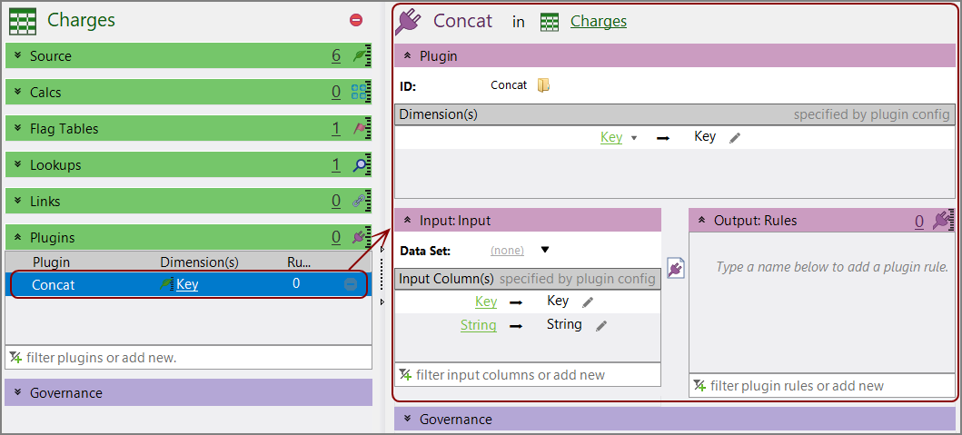 Adding Plugins to a Data Set