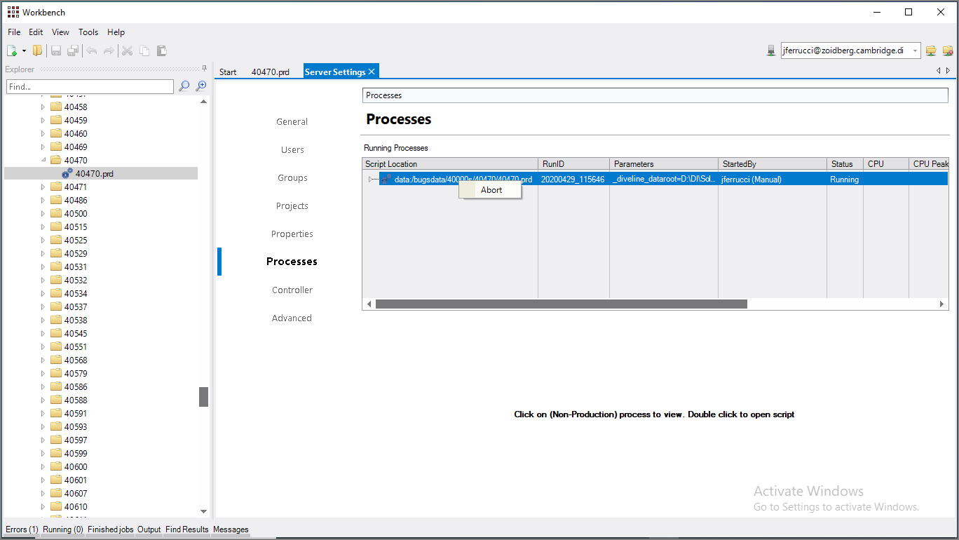 Context Menu Commands