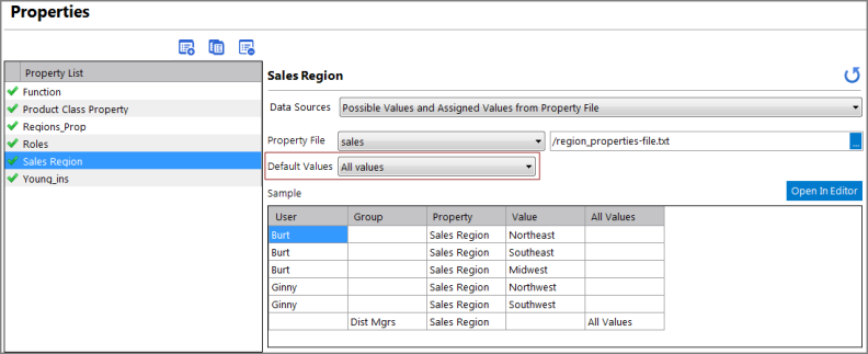 Assigning Default Property Values