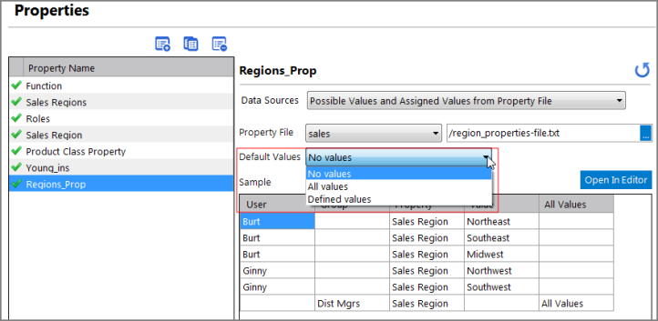 Assigning Default Property Values