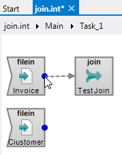 Selecting the primary input for a Join object