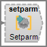 Icon for the VI Setparm output object