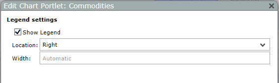 Figure 8: Example legend settings